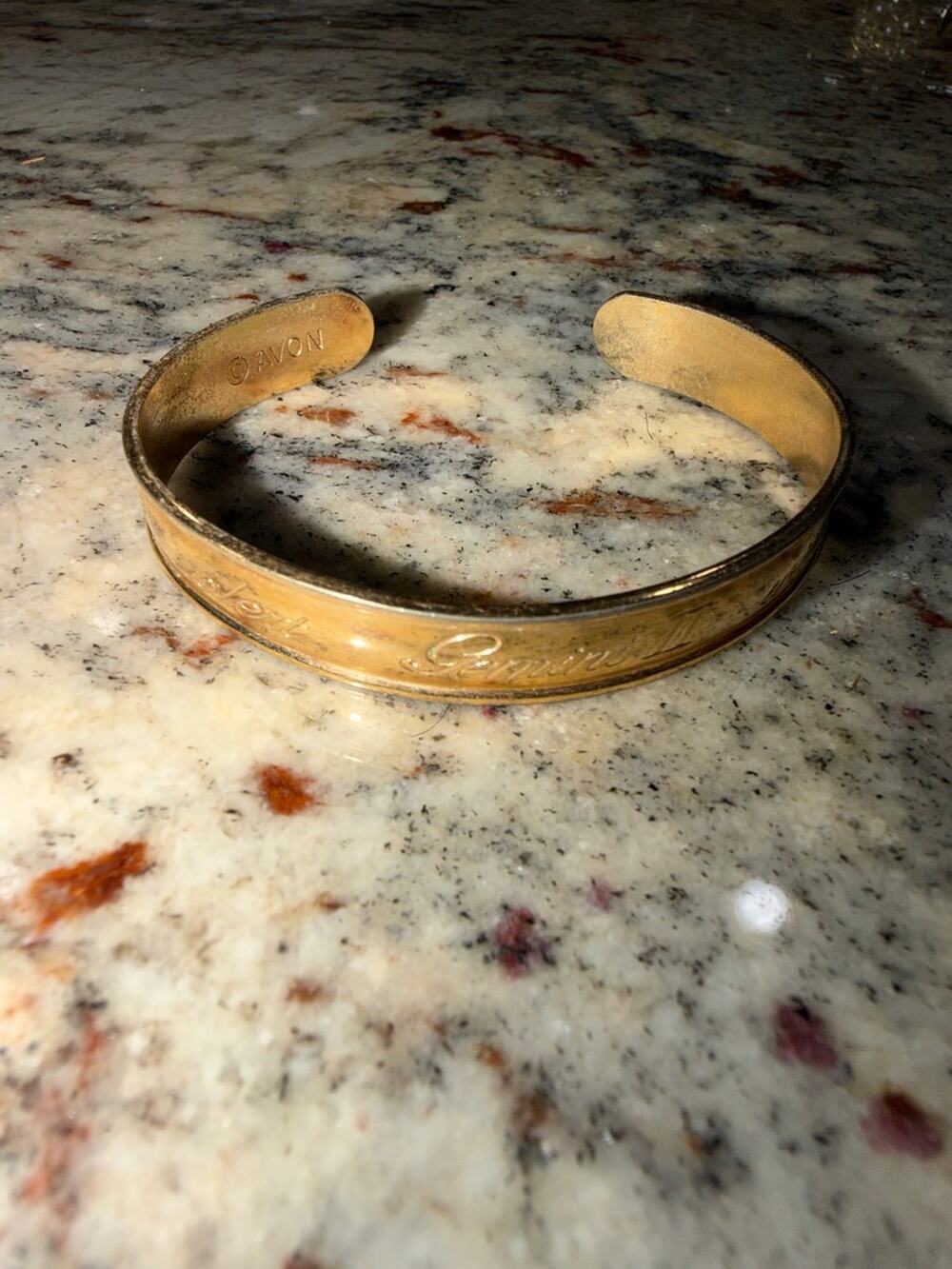 Avon Vintage Gemini Zodiac Cuff Bracelet